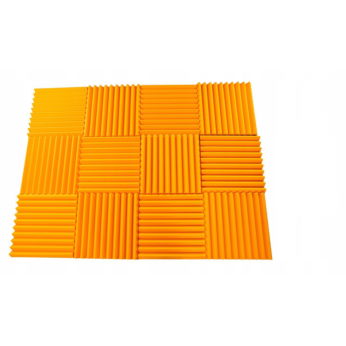 Akusztikus panel 50x50x5cm narancssárga önkioltó nem gyúlékony omegamix.hu