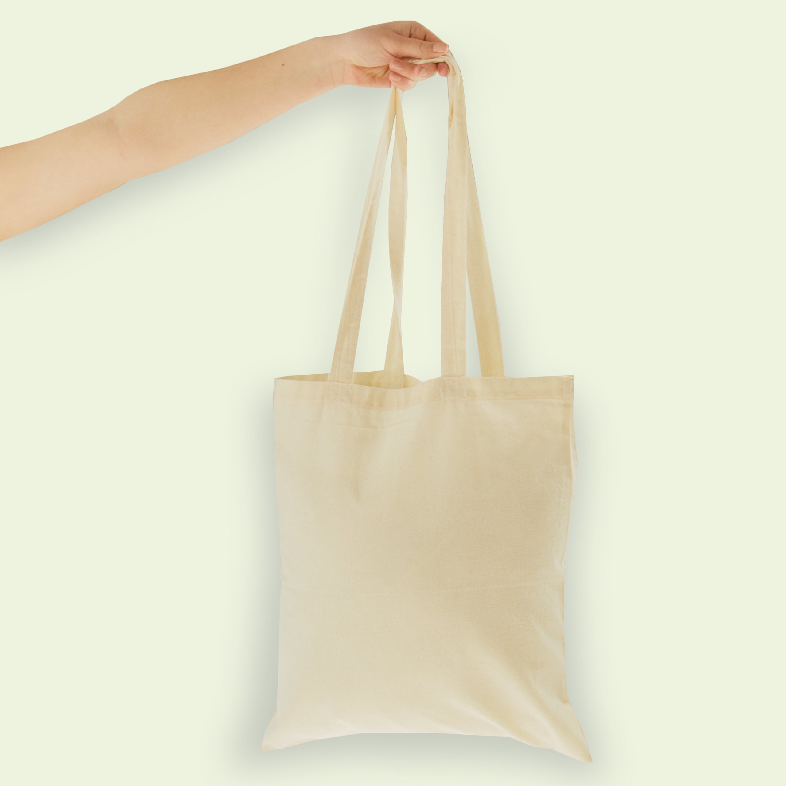ECO bézs pamut bevásárlótáska 38x42cm megamix.sk