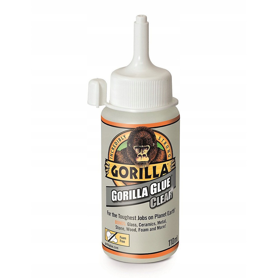 Színtelen ragasztó 110ml fa fémüveghez szuper erős Gorilla Clear omegamix.hu