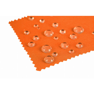 Vízlepergető narancssárga Kodura szövet 150 cm 1 fm