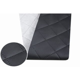 Steppelt grafitszürke kárpitozó ökobőr 140 cm 0,5 mb