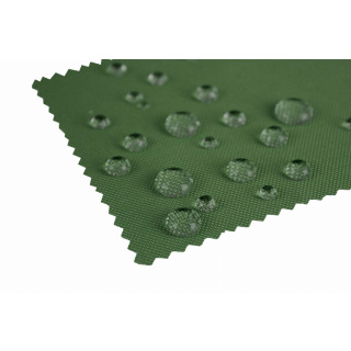 Vízlepergető khaki Kodura szövet 150 cm 1 fm