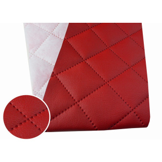 Piros steppelt kárpitozó ökobőr 3mm 50x140cm 960