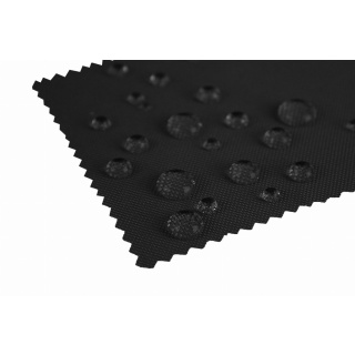 Vízlepergető fekete Kodura szövet 150 cm 1 fm