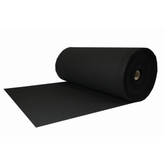 Szövetfilc műszaki fekete 100 cm x 0,5 m