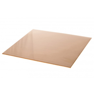Rézlemez 200x200x1,5 mm