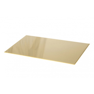Sárgaréz lap 200x50x3,0 mm