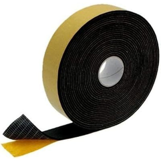 Öntapadó hőszigetelő szalag kaucsukból, vastagság 3 mm, szélesség 50 mm, hosszúság 15 m