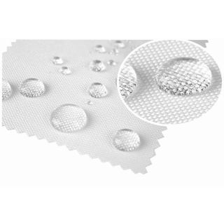 Vízlepergető teflonos fehér szövet 160 cm 1 fm