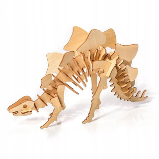 Fa 3D-s modell a Stegosaurus dinoszauruszról