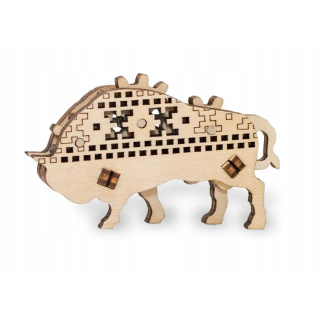 Fa 3D-s modell puzzle fog