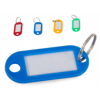 Színes kulcstartó 100 db leíró gyűrűvel