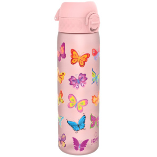 Vizes palack rózsaszín, pillangók ION8 0,5 l