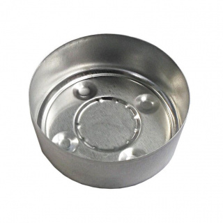 Alumínium edények 57x22mm teagyertyákhoz 10 db