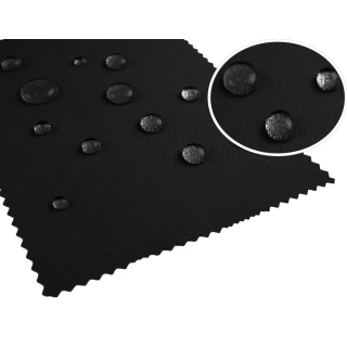 Vízálló prémium fekete szövet