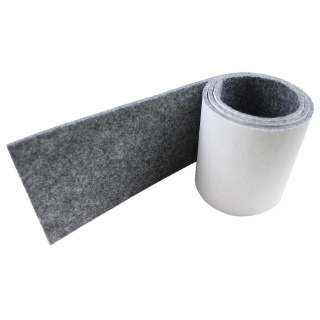Szürke öntapadós filcszövet 4,5mm 10x100cm 650g/m²