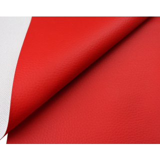 Piros PVC ökobőr kárpitszövet 140cm 0,5fm