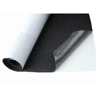 Sötétszürke öntapadós filcszövet 3mm 50x150cm 400g/m²