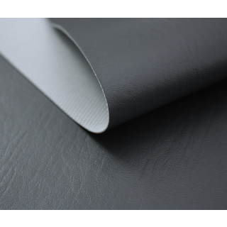 Sötét grafitszürke ökobőr kárpitszövet 140 cm x 0,5 m