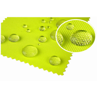 Vízlepergető teflonos világos lime zöld szövet 160 cm 1 fm