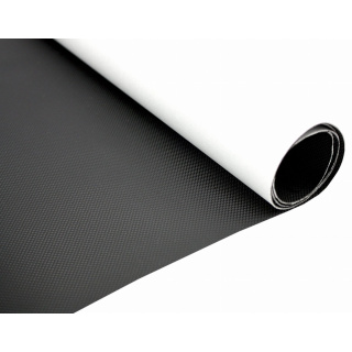 Öntapadós ökobőr karbonmintával fekete 50x140 cm