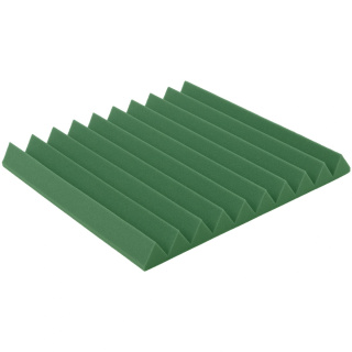 Akusztikus panel sötétzöld KLIN 50×50 cm vastagság 5 cm