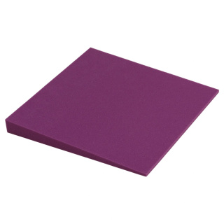 Akusztikus panel lila KLIN ferde vágással 50×50 cm vastagság 5 cm