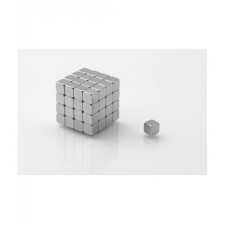 Neodímium mágnes 10db lapos MPL 5x5x5 N38 világos