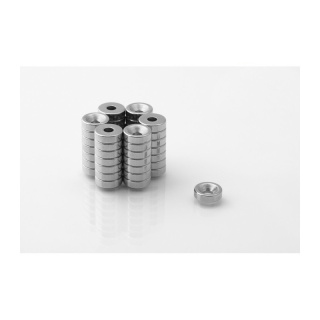 Neodímium mágnes 10db a csavar alatt MP 10x(7x3,5)x3 N38