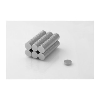 Neodímium mágnes 10db henger MW 10x2 N38