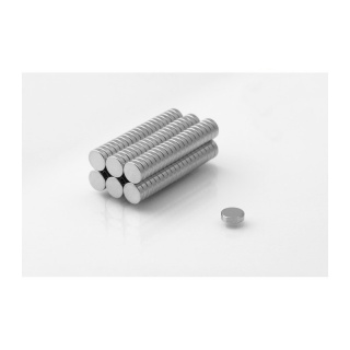 Neodímium mágnes 10db henger MW 7x2 N38