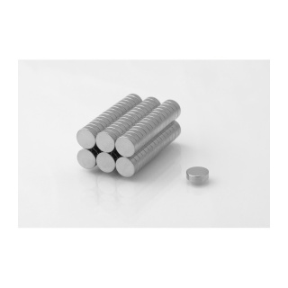 Neodímium mágnes 10db henger MW 8x2,5 N38