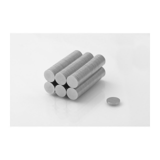 Neodímium mágnes 10db henger MW 9,5x1 N38