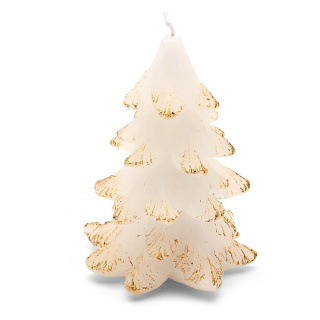 Dekoratív karácsonyfa gyertya 12x9cm kicsi