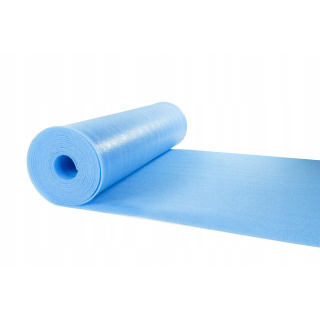 Polietilén PE hab 5mm 500x100cm kék szigetelőszőnyeg