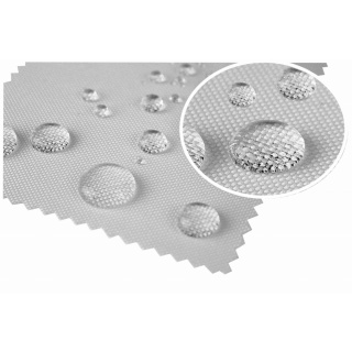 Vízlepergető teflonos szürke szövet 160 cm 1 fm