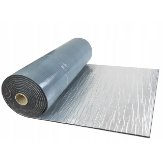 Öntapadó vízálló hangszigetelő hab 3mm 25x100cm alumínium gumi M03SH
