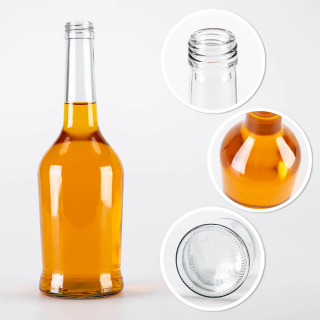 Üvegpalack 500ml 24cm NAPOLEON