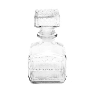 Üveg dekanter kupakkal 470 ml