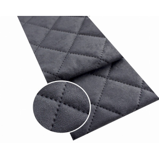 Steppelt mikroszálas anyag sötét grafit 150 cm 0,5 mb