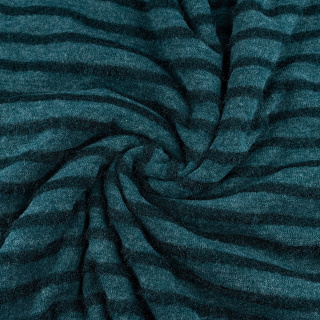 Zöld csíkos mintás pulóver anyag kötött 0,5m