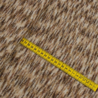 Pulóver anyag kötött barna minta 0,5m