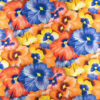 Jersey ITY Kimo anyag virágminta kötött 0,5m