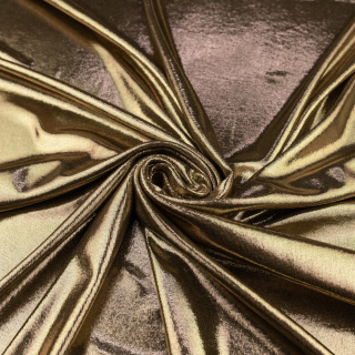 Fémes arany fényű kötött anyag 0,5m
