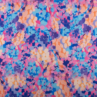 Selyem sifon anyag lila sima minta 0,5m