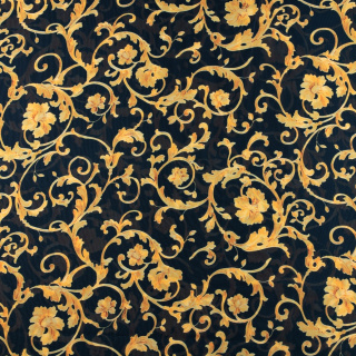 Anyag sifon fekete sima olasz minta 0,5m