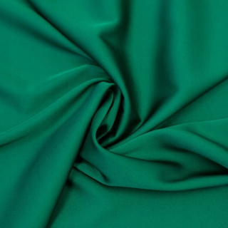 Selyem sifon anyag malachitzöld mintázat nélkül 0,5m