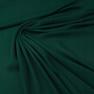 Anyag sifon palackzöld sima mintázat nélkül 0,5m