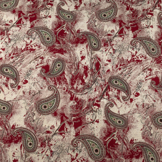 Bordó paisley mintás viszkóz anyag 100% viszkóz 0,5m