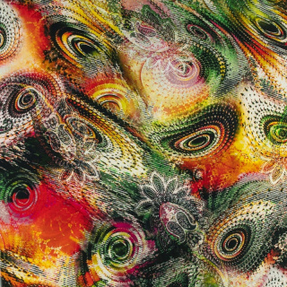 Anyag viszkóz paisley minta 100% viszkóz 0,5m